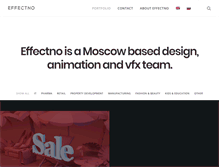 Tablet Screenshot of effectno.com